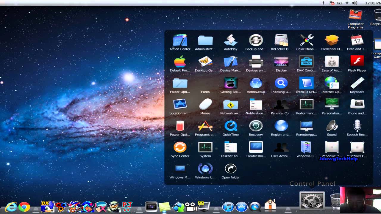 Mac desktop themes